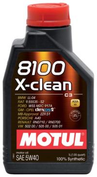 Motul8100 X-clean 5W-40 1