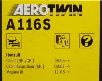    Bosch Aerotwin A116S 600/400  3397007116 -  2
