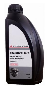 MITSUBISHI ENGINE OIL FULLY SYNTHETIC SN/CF  5W-40 1л (арт. MZ320361)
