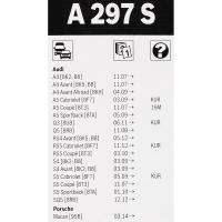 Комплект бескаркасных щёток Bosch Aerotwin A297S 600/500 мм 3397007297 - фото 3