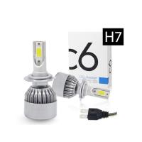 Лампа светодиодная H7 36Вт 12-24В 6-48В 3800lm головного света 2 шт. С6 (Dled)