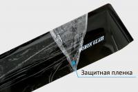 Дефлекторы Voron Glass Samurai на боковые стекла Opel Astra хетчбэк 2010 накладные неломающиеся 4 шт. DEF00303 - фото 2