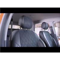 Автомобильные чехлы Seintex Mazda 3 sd 04-13/ hb 04-09 Ромб Алькантара 96233 - фото 4